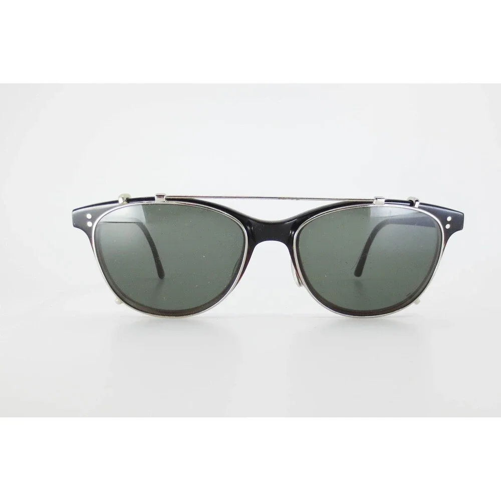 Prodesign Denmark THE DA 4728-1 Brown Tortoise Eyeglasses with Clip On Sun Shade